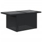 vidaXL Set de sofás de jardín 6 piezas y cojines ratán sintético negro vidaXL Set de sofás de jardín 6 piezas y cojines ratán sintético negro