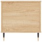 vidaXL Mesa de centro madera contrachapada roble Sonoma 90x44,5x45 cm