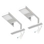 vidaXL Lámparas de espejo 2 W luz blanca fría 2 unidades vidaXL Lámparas de espejo 2 W luz blanca fría 2 unidades