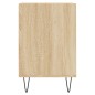 vidaXL Mueble para TV madera contrachapada roble Sonoma 160x35x55 cm