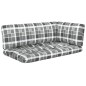 vidaXL Muebles de palets 4 pzas y cojines madera pino impregnada miel vidaXL Muebles de palets 4 pzas y cojines madera pino impregnada miel