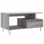 vidaXL Mesa de centro madera contrachapada gris Sonoma 90x49x45 cm vidaXL Mesa de centro madera contrachapada gris Sonoma 90x49x45 cm