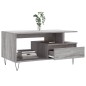 vidaXL Mesa de centro madera contrachapada gris Sonoma 90x49x45 cm vidaXL Mesa de centro madera contrachapada gris Sonoma 90x49x45 cm