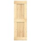 vidaXL Puerta corredera con herrajes madera maciza de pino 70x210 cm vidaXL Puerta corredera con herrajes madera maciza de pino 70x210 cm