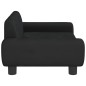 vidaXL Sofá para niños de terciopelo negro 70x45x33 cm vidaXL Sofá para niños de terciopelo negro 70x45x33 cm