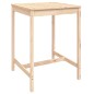 vidaXL Mesa y taburetes altos jardín 5 piezas madera maciza de pino vidaXL Mesa y taburetes altos jardín 5 piezas madera maciza de pino