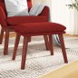 vidaXL Reposapiés de tela rojo tinto 45x29,5x35 cm vidaXL Reposapiés de tela rojo tinto 45x29,5x35 cm