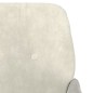 vidaXL Sillón de terciopelo crema 62x79x79 cm vidaXL Sillón de terciopelo crema 62x79x79 cm