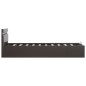 vidaXL Cama canapé hidráulica con LED cuero sintético gris 90x200 cm vidaXL Cama canapé hidráulica con LED cuero sintético gris 90x200 cm