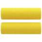 vidaXL Sofá de 2 plazas con cojines tela amarillo claro 120 cm vidaXL Sofá de 2 plazas con cojines tela amarillo claro 120 cm