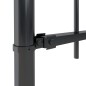 vidaXL Valla de jardín con puntas de lanza acero negro 11,9x0,8 m vidaXL Valla de jardín con puntas de lanza acero negro 11,9x0,8 m