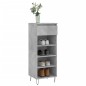 vidaXL Mueble zapatero madera contrachapada gris hormigón 40x36x105 cm vidaXL Mueble zapatero madera contrachapada gris hormigón 40x36x105 cm