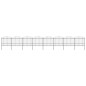 vidaXL Valla de jardín con punta de lanza acero negro (1,5-1,75)x13,6m vidaXL Valla de jardín con punta de lanza acero negro (1,5-1,75)x13,6m