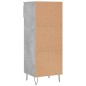 vidaXL Mueble zapatero madera contrachapada gris hormigón 40x36x105 cm vidaXL Mueble zapatero madera contrachapada gris hormigón 40x36x105 cm