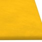 vidaXL Paneles de pared 12 uds terciopelo amarillo 90x30 cm 3,24 m² vidaXL Paneles de pared 12 uds terciopelo amarillo 90x30 cm 3,24 m²