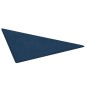vidaXL Paneles de pared 12 uds terciopelo azul 30x30 cm 0,54 m² vidaXL Paneles de pared 12 uds terciopelo azul 30x30 cm 0,54 m²