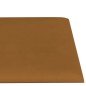vidaXL Paneles de pared 12 uds terciopelo marrón 60x15 cm 1,08 m²