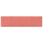 vidaXL Paneles de pared 12 uds terciopelo rosa 60x15 cm 1,08 m² vidaXL Paneles de pared 12 uds terciopelo rosa 60x15 cm 1,08 m²