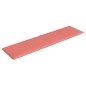 vidaXL Paneles de pared 12 uds terciopelo rosa 60x15 cm 1,08 m² vidaXL Paneles de pared 12 uds terciopelo rosa 60x15 cm 1,08 m²