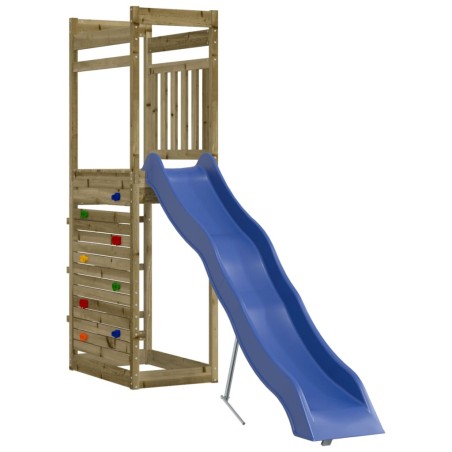 vidaXL Parque infantil de exterior madera de pino impregnada