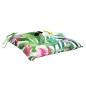 vidaXL Cojines para silla 2 uds tela multicolor 40x40x7 cm vidaXL Cojines para silla 2 uds tela multicolor 40x40x7 cm