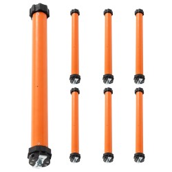 vidaXL Motores tubulares 7 unidades 40 Nm