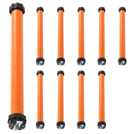 vidaXL Motores tubulares 10 unidades 40 Nm