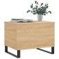 vidaXL Mesa de centro madera contrachapada roble Sonoma 60x44,5x45 cm vidaXL Mesa de centro madera contrachapada roble Sonoma 60x44,5x45 cm