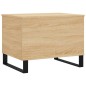 vidaXL Mesa de centro madera contrachapada roble Sonoma 60x44,5x45 cm vidaXL Mesa de centro madera contrachapada roble Sonoma 60x44,5x45 cm