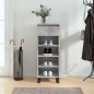 vidaXL Mueble zapatero madera contrachapada gris hormigón 40x36x105 cm vidaXL Mueble zapatero madera contrachapada gris hormigón 40x36x105 cm