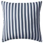 vidaXL Cojines para exterior a rayas 45x45 cm azul marino 2 unidades vidaXL Cojines para exterior a rayas 45x45 cm azul marino 2 unidades
