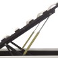 vidaXL Cama canapé hidráulica con LED cuero sintético blanco 160x200cm vidaXL Cama canapé hidráulica con LED cuero sintético blanco 160x200cm