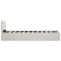 vidaXL Cama canapé hidráulica con LED cuero sintético blanco 90x200 cm vidaXL Cama canapé hidráulica con LED cuero sintético blanco 90x200 cm