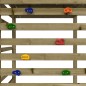 vidaXL Parque infantil de exterior madera de pino impregnada