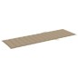 vidaXL Tumbona de jardín con mesa y cojín de madera de pino impregnada vidaXL Tumbona de jardín con mesa y cojín de madera de pino impregnada
