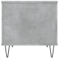 vidaXL Mesa de centro madera contrachapada gris hormigón 60x44,5x45 cm vidaXL Mesa de centro madera contrachapada gris hormigón 60x44,5x45 cm