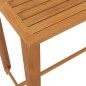 vidaXL Conjunto de bar para jardín 7 piezas con cojines negro vidaXL Conjunto de bar para jardín 7 piezas con cojines negro