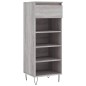vidaXL Mueble zapatero madera contrachapada gris Sonoma 40x36x105 cm vidaXL Mueble zapatero madera contrachapada gris Sonoma 40x36x105 cm