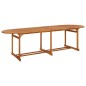 vidaXL Set de comedor de jardín 13 piezas madera maciza de acacia vidaXL Set de comedor de jardín 13 piezas madera maciza de acacia
