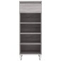 vidaXL Mueble zapatero madera contrachapada gris Sonoma 40x36x105 cm vidaXL Mueble zapatero madera contrachapada gris Sonoma 40x36x105 cm