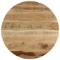 vidaXL Mesa de centro de madera de mango rugosa 65x32 cm vidaXL Mesa de centro de madera de mango rugosa 65x32 cm