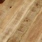 vidaXL Mesa de centro de madera de mango rugosa 65x32 cm vidaXL Mesa de centro de madera de mango rugosa 65x32 cm
