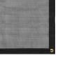 vidaXL Red para remolque HDPE negro 2x3 m
