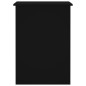 vidaXL Escritorio de madera contrachapada negro 100x55x75 cm vidaXL Escritorio de madera contrachapada negro 100x55x75 cm