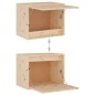 vidaXL Muebles para TV 7 piezas madera maciza de pino
