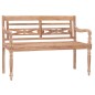vidaXL Juego muebles de jardín 4 piezas madera maciza teca vidaXL Juego muebles de jardín 4 piezas madera maciza teca