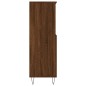 vidaXL Aparador alto madera contrachapada marrón roble 60x36x110 cm vidaXL Aparador alto madera contrachapada marrón roble 60x36x110 cm