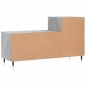 vidaXL Mueble zapatero madera contrachapada gris hormigón 102x36x60 cm vidaXL Mueble zapatero madera contrachapada gris hormigón 102x36x60 cm