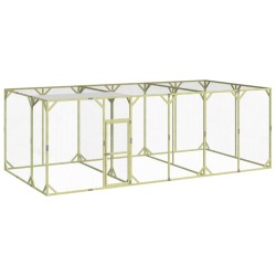 vidaXL Gallinero madera maciza de pino impregnada 600x300x200 cm