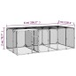 vidaXL Gallinero madera maciza de pino impregnada 600x300x200 cm vidaXL Gallinero madera maciza de pino impregnada 600x300x200 cm